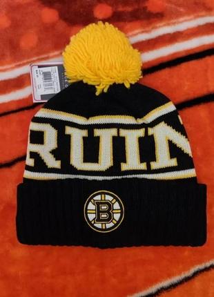 💯🏒🥅 оригінал. шапка reebok face off x nhl boston bruins.