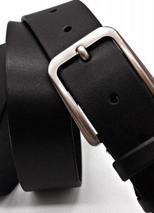 Мужской кожаный ремень пояс