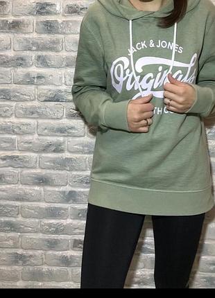 Худі jack&jones, світшот, толстовка, худі на флісі, джемпер, чоловіче худі, спортивна кофта, утеплене худі, худі унісекс