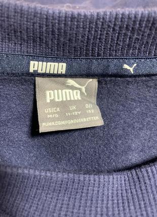 Толстовка, свитшот puma peacoat power оригинал на мальчика7 фото