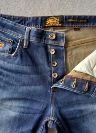 Брендові джинси superdry.4 фото