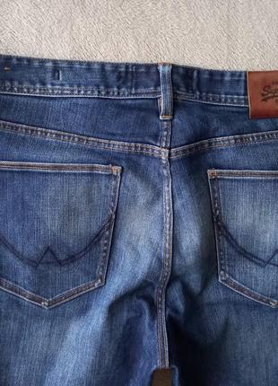 Брендові джинси superdry.6 фото
