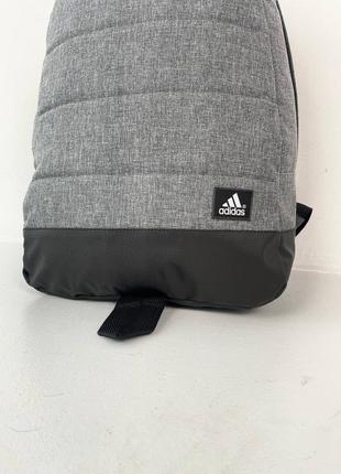 ⚡️зручний та практичний рюкзак «матрац» з сірого меланжу⚡️7 фото