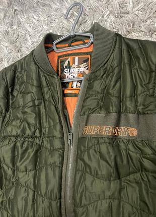 Чоловіча куртка хакі superdry2 фото