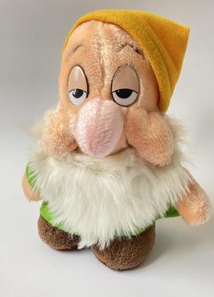 Гном соня мягкая игрушка из м/ф белоснежка и семь гномов