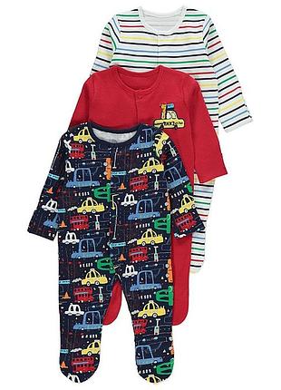 Хлопковые человечки george 3 в 1