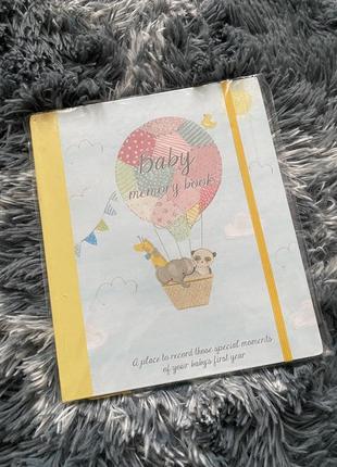 Дитяча книга пам’яті малюка спогадів англійською альбом фотоальбом