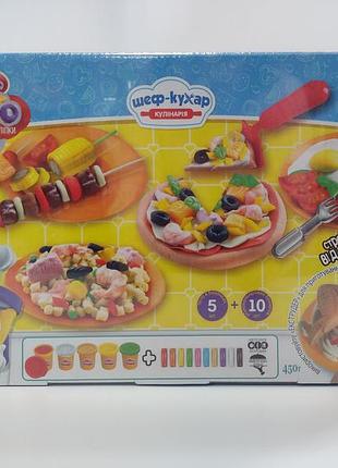 Игровой набор для лепки шеф-повар master do