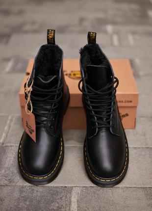 Зимові чоловічі черевики dr. martens, мужские зимние ботинки доктор мартинс5 фото