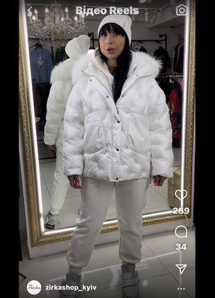 Неймовірно красива зимова жіноча курточка турція7 фото