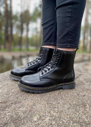 Зимові чоловічі черевики dr. martens, мужские зимние ботинки доктор мартинс2 фото