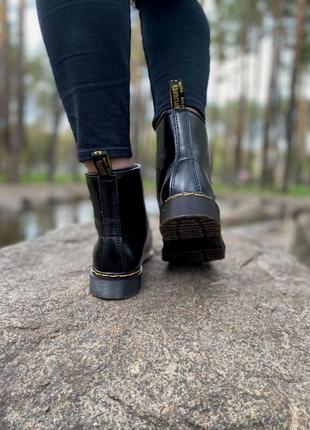 Зимові чоловічі черевики dr. martens, мужские зимние ботинки доктор мартинс8 фото