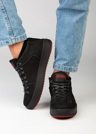 Мужские зимние ботинки черные "trump" (40)