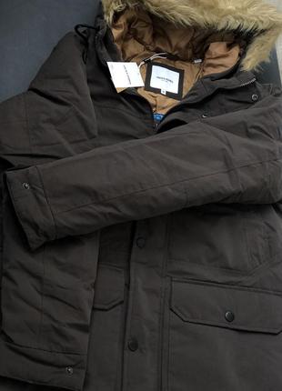 Новая зимняя куртка jack & jones парка оригинал m9 фото