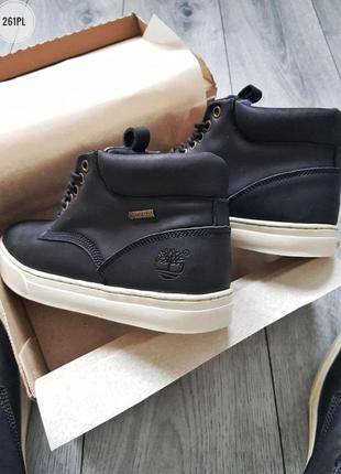 Шкіряні черевики зимові timberland5 фото