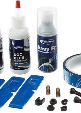 Набір schwalbe tubeless easy kit 21, для установки безкамерних шин