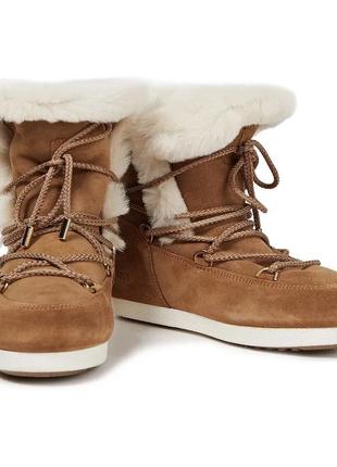 Ботинки зимние меховые moon boot