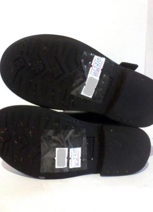 Шкіряні дитячі демісезонні чоботи для дівчинки від бренду clarks, р.25 код w23108 фото