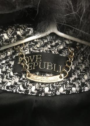 Піджак з натуральним хутром love republic