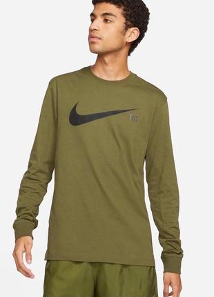 Лонгслів nike swoosh pack long sleeve1 фото