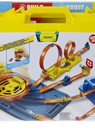 Большой трек хот вилс hot wheels track builder unlimited rapid launch мега пуск оригинал1 фото