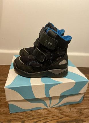Зимові дитячі черевики/чоботи  ecco