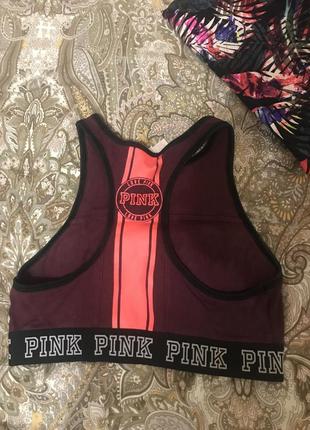 Спортивный топ pink victoria’s secret2 фото