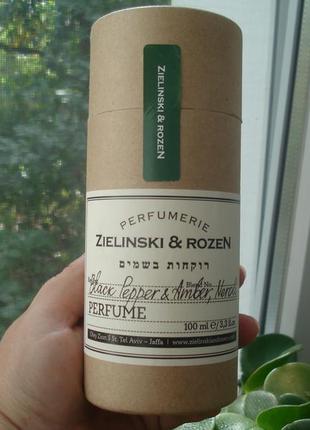 Zielinski & rozen black pepper & amber, neroli 100 мл. унисекс7 фото