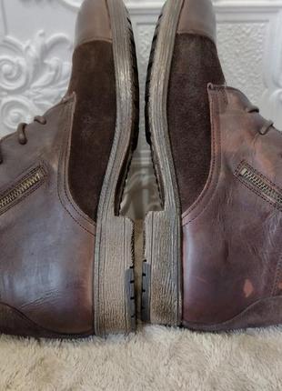 Кожаные ботинки river island коричневого цвета, мужские, 434 фото