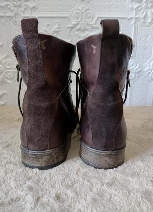 Кожаные ботинки river island коричневого цвета, мужские, 433 фото