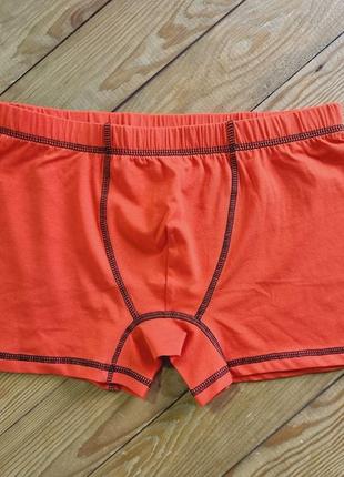 Чоловічі труси-боксери, розмір m, колір жовтогарячий