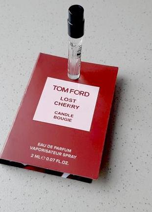 Tom ford lost cherry💥оригинал миниатюра пробник mini spray 2 мл книжка цена за 1мл2 фото