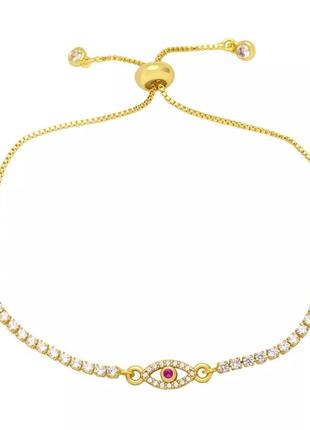 Браслет минималистический красиввй глаз