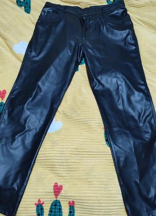 Штани брюки екошкіра