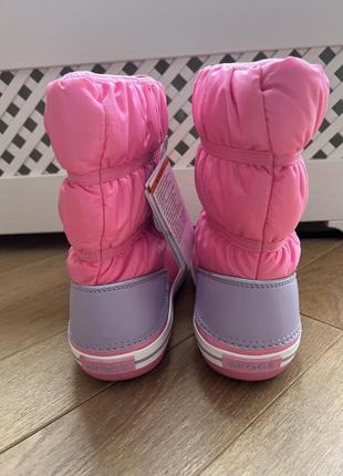 Зимові чоботи крокс crocs snow boot8 фото