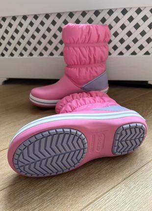 Зимові чоботи крокс crocs snow boot9 фото