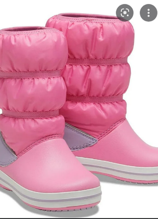 Зимові чоботи крокс crocs snow boot3 фото