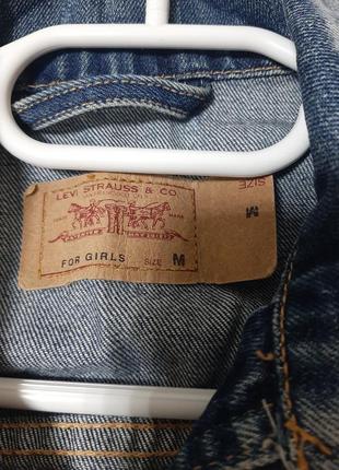 Джинсова куртка  levis оригінал2 фото