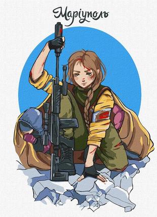 Картина по номерам кно4882 мариуполь ©natashale777, 30х40см. идейка картины раскраски по номерам 2022 в