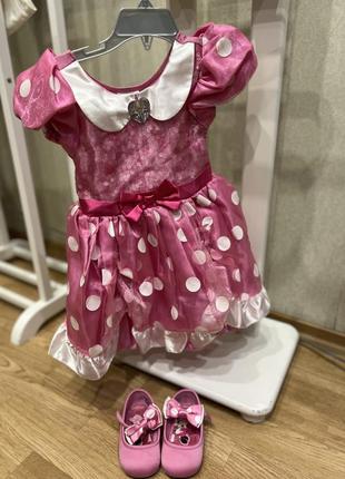 Платье для девочки disney minnie