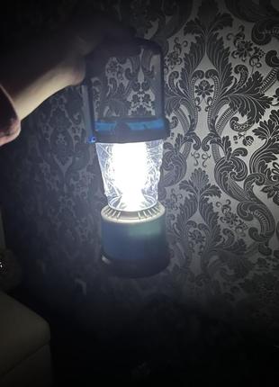 Фонарь led для кемпинга/ дома, мощный переносной светильник на солнечной батарее, аварийная лампа с4 фото