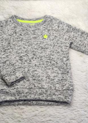 Меланжевый свитр