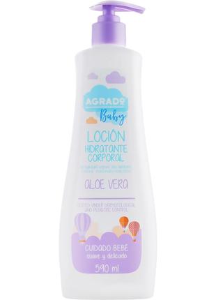Увлажняющее масло лосьон для детей agrado baby aloe vera 590 мл (1413080005)