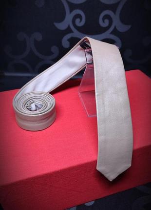 Краватка шкiряна gino pilati, leather, italy2 фото
