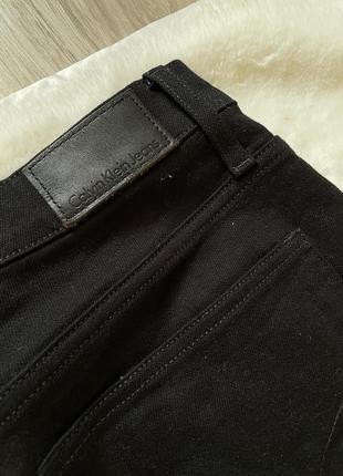 Чорні щільні джинси calvin klein5 фото