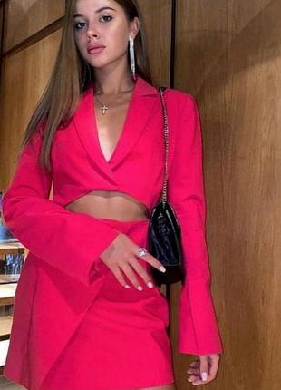 Платье пиджак блейзер zara