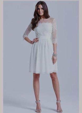 Шикарна коктейльна або вечірня святкова сукня little mistress, р. 10