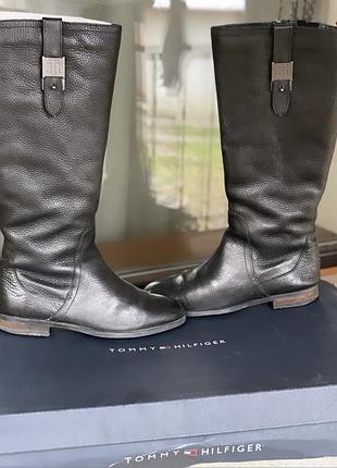 Сапоги зимние tom hilfiger розмір 38 натуральна