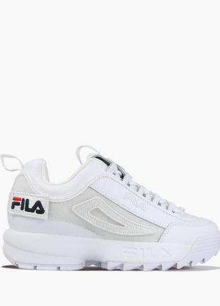 Кросівки fila disruptor ii patches white 5fm005382 фото