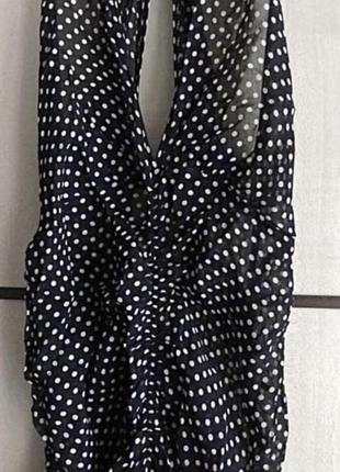 Платье миди из вискозы